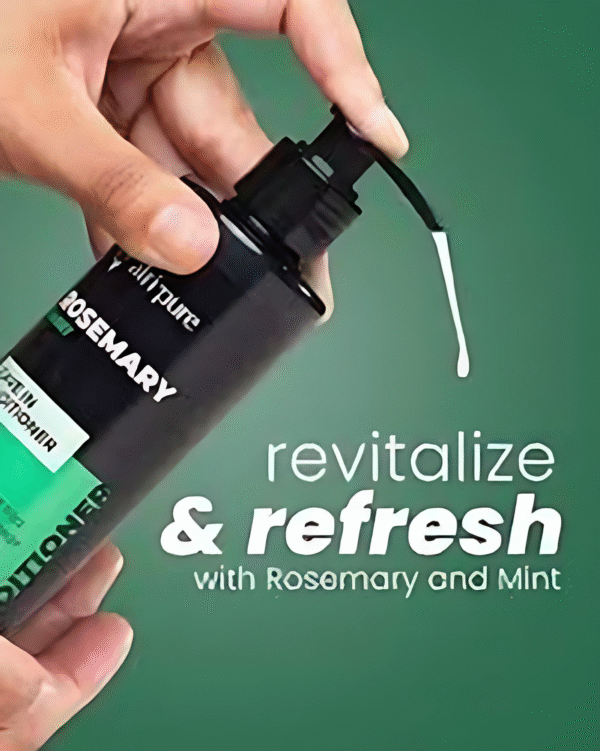 Rosemary + Mint Detox Hair Cleansing Shampoo (200ml) - Image 3