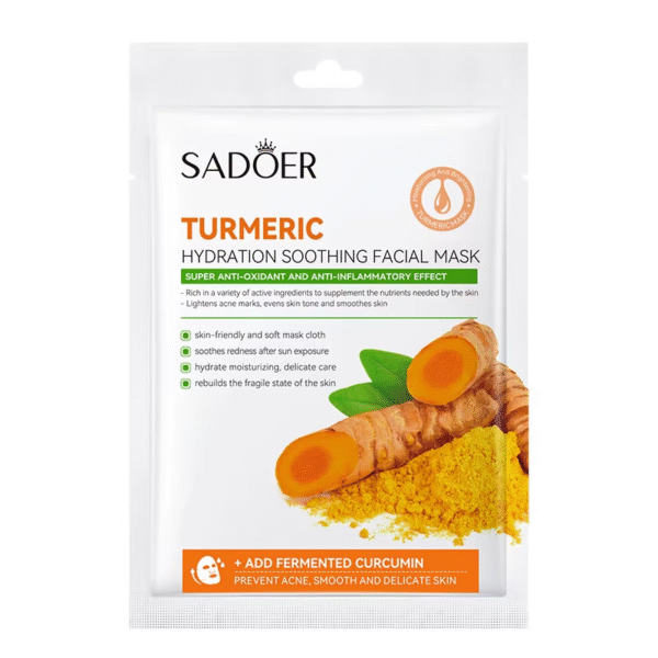 Glow Trio: Turmeric & Vitamin C Body Oil (180ml) + Brightening Glycerin Face Soap (100g) + Free Tumeric hydration Soothing Mask - Image 5